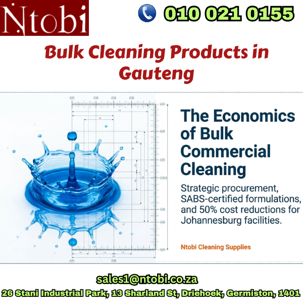 Bulk Cleaning Products in Gauteng