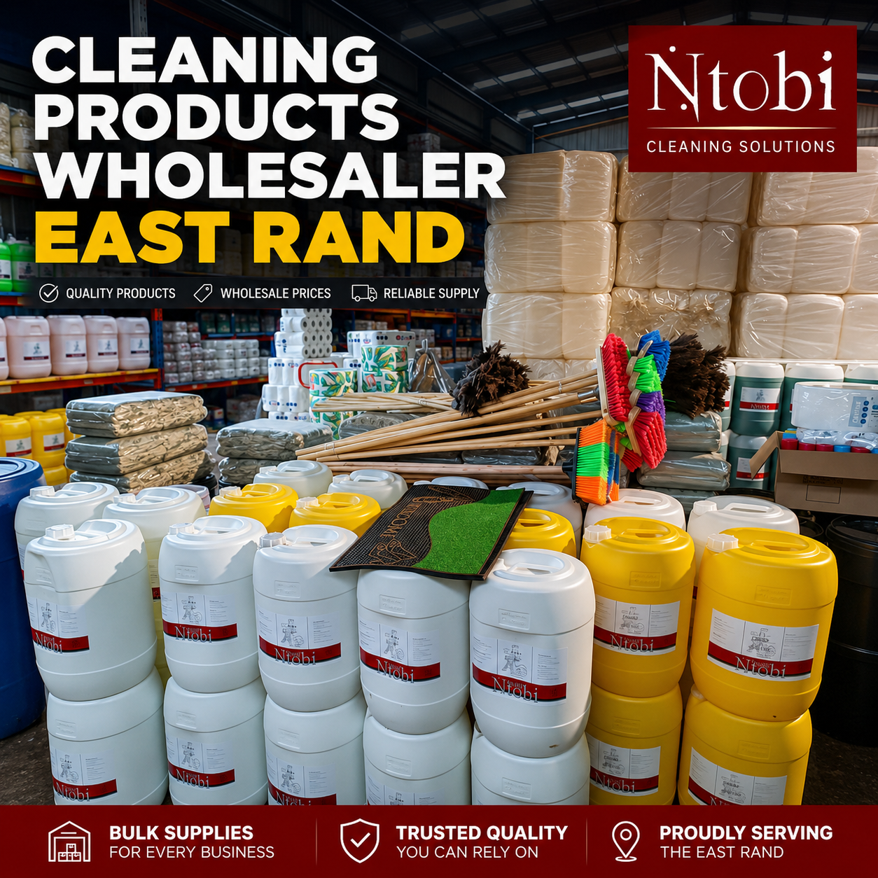 Cleaning Products Wholesaler East Rand